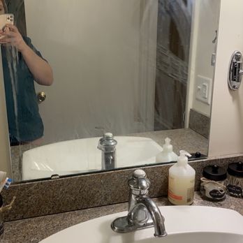 Homemaid - Sink couldn't even be wiped or the mirror. - Home Cleaning Near Me