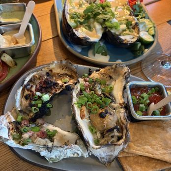 Valley Goat - roasted oysters - New American Near Me - Sunnyvale, California