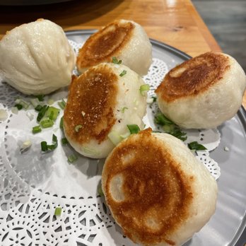 Yum Dumpling - Pan fried pork buns - Noodles Near Me - Orange, California Yum Dumpling - Pan fried pork buns - Noodles Near Me - Orange, California