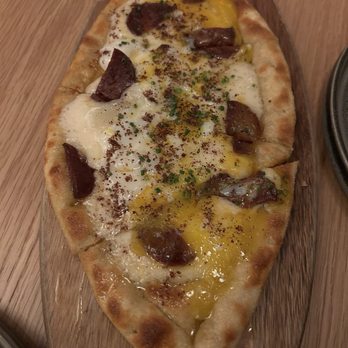 Zaytinya - Soujouk Flatbread - AMAZING! - Turkish Near Me - Las Vegas, Nevada Zaytinya - Soujouk Flatbread - AMAZING! - Turkish Near Me - Las Vegas, Nevada