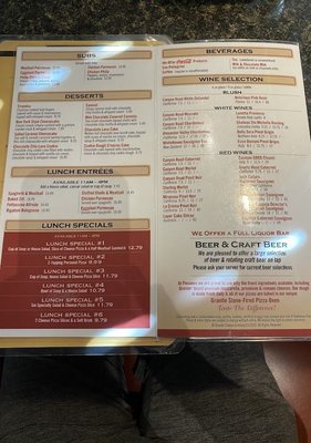 Menu photo 1 Piesanos Stone Fired Pizza - St Augustine St. Augustine, FL