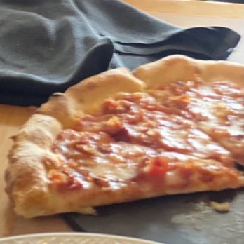 The Brick-Wood Fired Eats - Cheese pizza with bacon - Pizza Near Me - Dover, Delaware The Brick-Wood Fired Eats - Cheese pizza with bacon - Pizza Near Me - Dover, Delaware