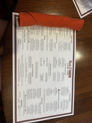 Menu photo 3 Matt's El Rancho Austin, TX