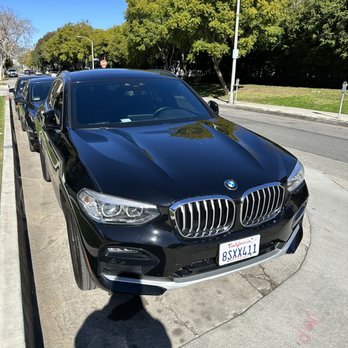 GI Window Tint Mobile Service - 2021 BMW X4 with 70% tint on the windshield - Car Window Tinting Near Me