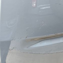 Kaady Car Wash - Gunk on the rear! Removed after vigorous self-scrubbing at home