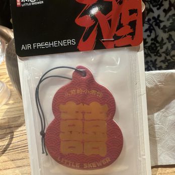 Little Skewer - Free air freshener - Chinese Near Me - Monrovia, California