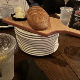 "complimentary bread" for a table of 13. "complimentary bread" for a table of 13.
