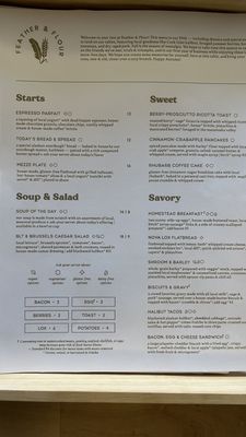 Menu photo 6 Feather & Flour Palmer, AK