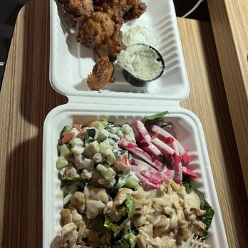 Nineveh Assyrian - Shawarma Salad and Fried Cauliflower - Middle Eastern Near Me - Olympia, Washington Nineveh Assyrian - Shawarma Salad and Fried Cauliflower - Middle Eastern Near Me - Olympia, Washington