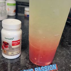 Happy Hideaway - Mega Hibiscus Passion fruit Lemonade Energy Tea