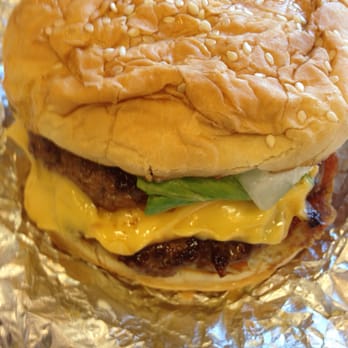 Five Guys - Double bacon cheese burger!!! Very good!!! - Burgers Near Me - North Las Vegas, Nevada Five Guys - Double bacon cheese burger!!! Very good!!! - Burgers Near Me - North Las Vegas, Nevada