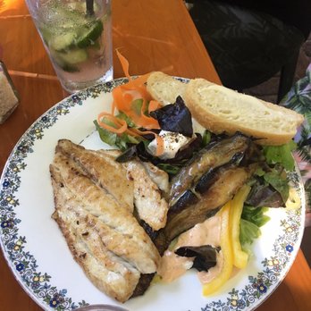 Blue Heaven - Snapper salad - Breakfast & Brunch Near Me - Key West, Florida