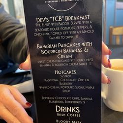 Dev's Steakhouse Piano Bar Lounge - Brunch menu