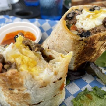 The Maple - Steak burrito - nice filling brunch. No sides come with it, but unless you're a big eater, you should be good. - Breakfast & Brunch Near Me - Seattle, Washington
