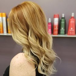 Brook Dunning - Ombre on a natural red head