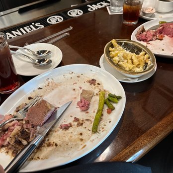 Serrato's Steakhouse - What's left of our food - Steakhouses Near Me - Franklin, Tennessee