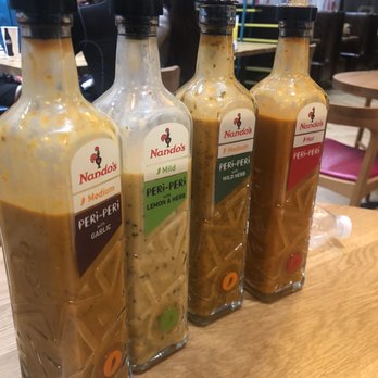 Nando's Peri-Peri - dipping sauces - Chicken Shop Near Me - Chicago, Illinois Nando's Peri-Peri - dipping sauces - Chicken Shop Near Me - Chicago, Illinois