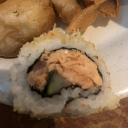 Sushi using canned tuna!?