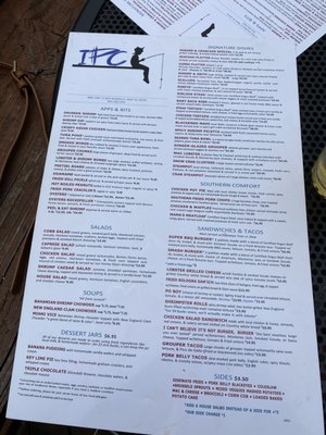 Menu photo 5 Inlet Prohibition Company Murrells Inlet, SC