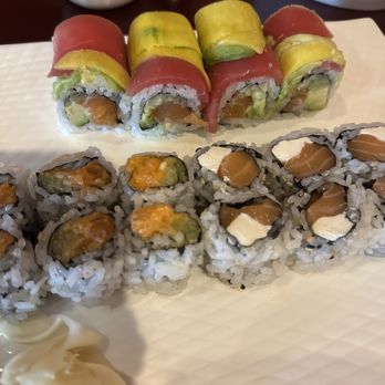 Chen's Asian Restaurant - Hawaii roll, spicy salmon and salmon cream cheese - Chinese Near Me - Carlisle, Pennsylvania