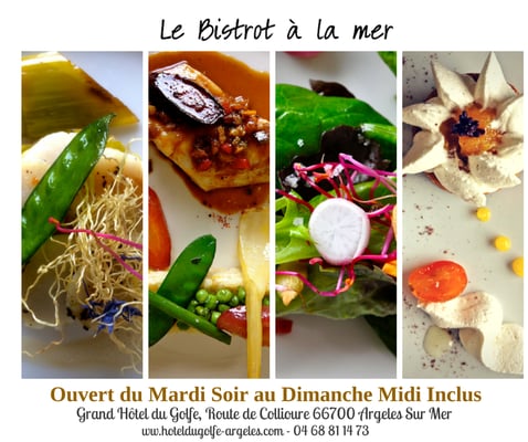 Le Bistrot à la Mer | Restaurant en bord de mer | Argeles-Collioure by null