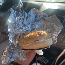 Two Sisters Coffee - Parmesan bagel