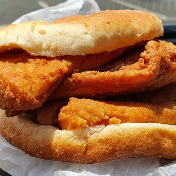 Skrimp Shack - Haddock Sandwich. Freakin' monster and so good, too. $10. - Seafood Near Me - Charlotte, North Carolina Skrimp Shack - Haddock Sandwich. Freakin' monster and so good, too. $10. - Seafood Near Me - Charlotte, North Carolina