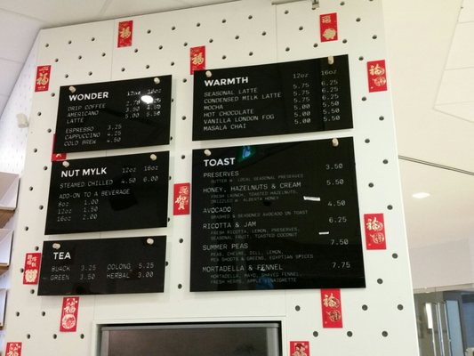 Menu photo 2 Monogram Coffee Calgary, AB