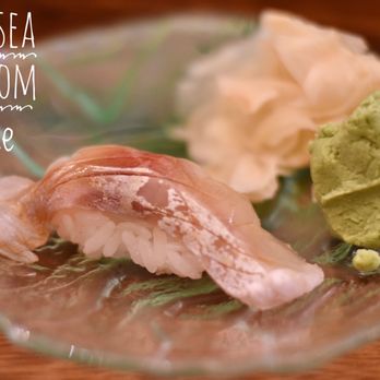 Sushi Kaunta - Black Sea Bass - Japanese Near Me - Kent, Washington Sushi Kaunta - Black Sea Bass - Japanese Near Me - Kent, Washington