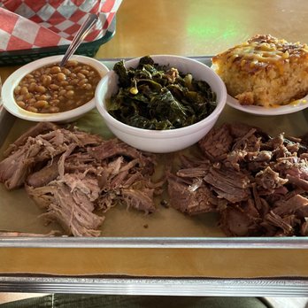 Dixie Grill - Pulled pork, brisket, baked beans, collard greens, and cornbread - Southern Near Me - Aiea, Hawaii Dixie Grill - Pulled pork, brisket, baked beans, collard greens, and cornbread - Southern Near Me - Aiea, Hawaii