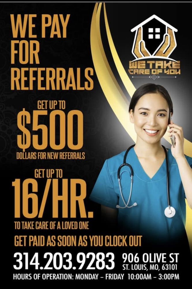 We Take Care Of You Home Healthcare - home care agency in Saint Louis, MO