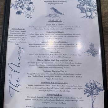 D' Coffee Bouteaque - Salad Menu - Coffee & Tea Near Me - Palm Desert, California