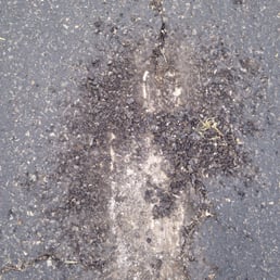 Driveway tore up from deliveries guys