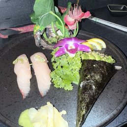 Sushi. Yellowtail & California Roll