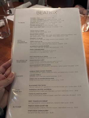 Menu photo 3 Beatrix Chicago, IL