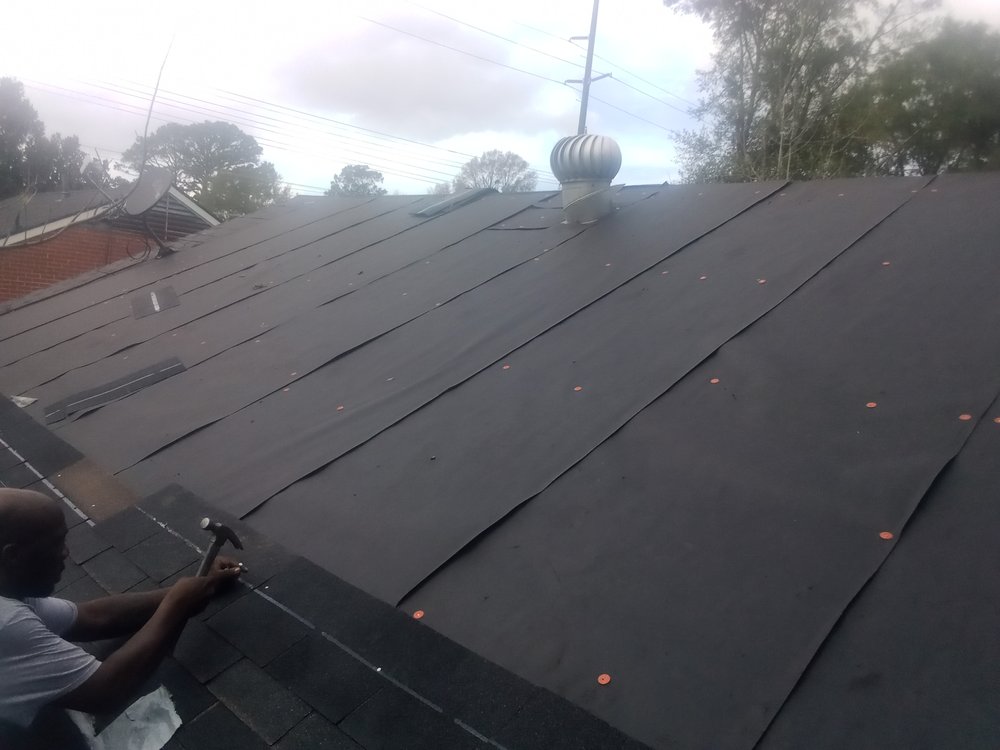 Slide of JC sheet metal & roofing repairs