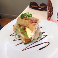 Licorice Cafe - Panini with the extra decorative flare