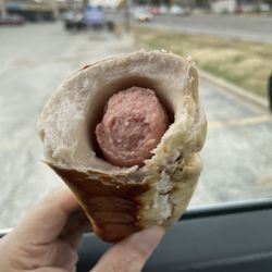 Pretzel Pretzel - Hotdog stuffed pretzel