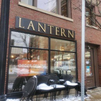 Lantern Coffee Bar and Lounge - Patio seating when the weather perks up (..get it? "perks" up) - Coffee & Tea Near Me - Grand Rapids, Michigan