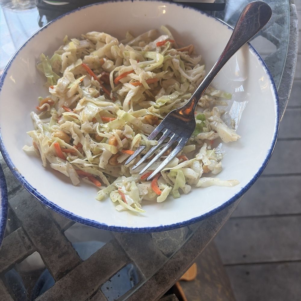 Parrain's Seafood - Cole slaw with peanuts.  Sooooo yummy!! - Southern Near Me - Baton Rouge, Louisiana