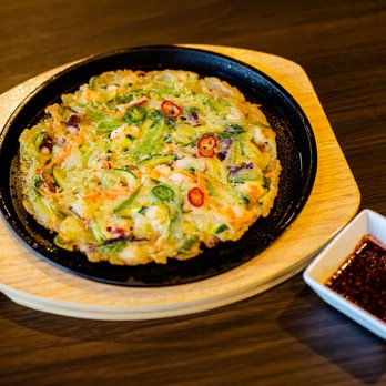 EAT Asian Tapas - seafood pancake - Korean Near Me - Seattle, Washington EAT Asian Tapas - seafood pancake - Korean Near Me - Seattle, Washington