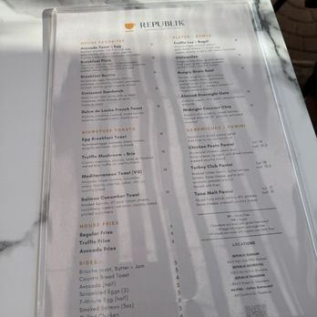 Republik Coffee - Menu - Coffee & Tea Near Me - Monrovia, California Republik Coffee - Menu - Coffee & Tea Near Me - Monrovia, California