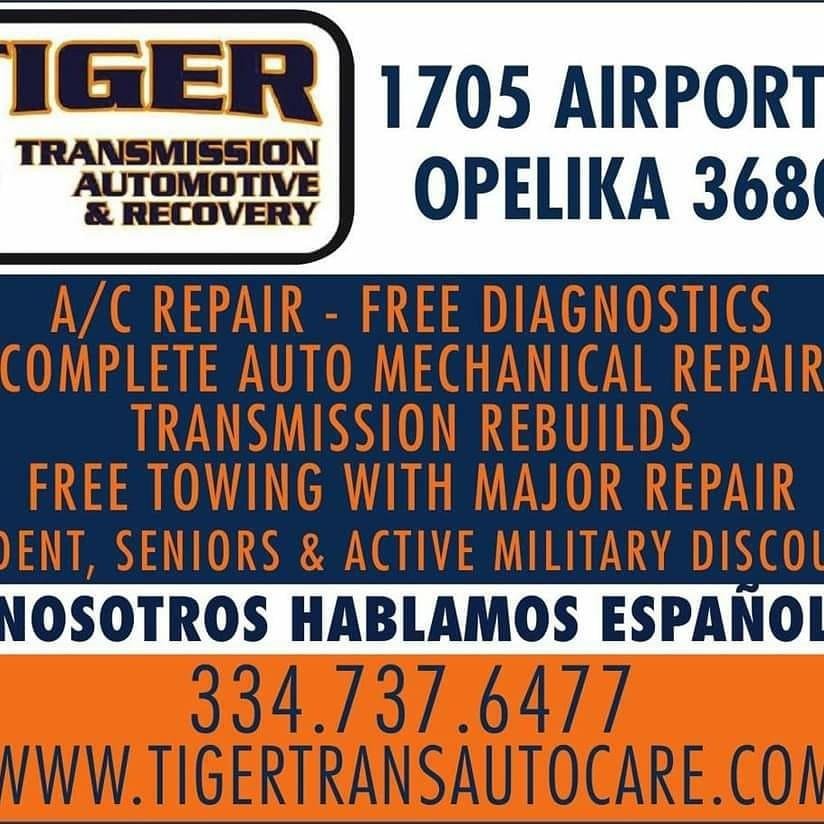 TIGER TRANSMISSION AND AUTOCARE Updated October 2024 1705 Airport