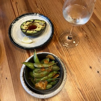 Daikaya the Izakaya - Grilled avocado and edamame al ajillo - Izakaya Near Me - Washington, DC, District of Columbia Daikaya the Izakaya - Grilled avocado and edamame al ajillo - Izakaya Near Me - Washington, DC, District of Columbia