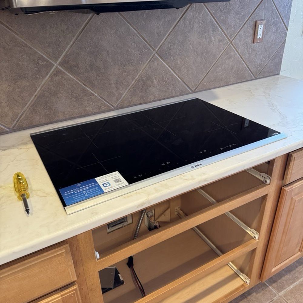 Wirez - Installation of Induction cooktop. - General Contractors Near Me Wirez - Installation of Induction cooktop. - General Contractors Near Me