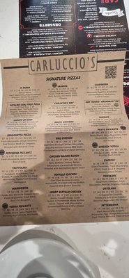 Menu photo 1 Carluccio's Coal Fired Pizza Northfield, NJ