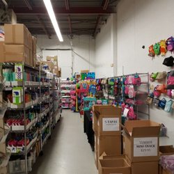 Cute Kid Stuff - The Cute Kid Stuff store is set up nicely inside a warehouse. I was able to navigate it easily with a stroller.