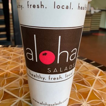 Aloha Salads - Large passion berry tea - Sandwiches Near Me - Kapolei, Hawaii