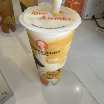 Auntea Jenny - Classic Mango Pomelo Sago - Bubble Tea Near Me - San Gabriel, California