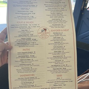 Scoma's Restaurant - Entree Menu - Seafood Near Me - San Francisco, California